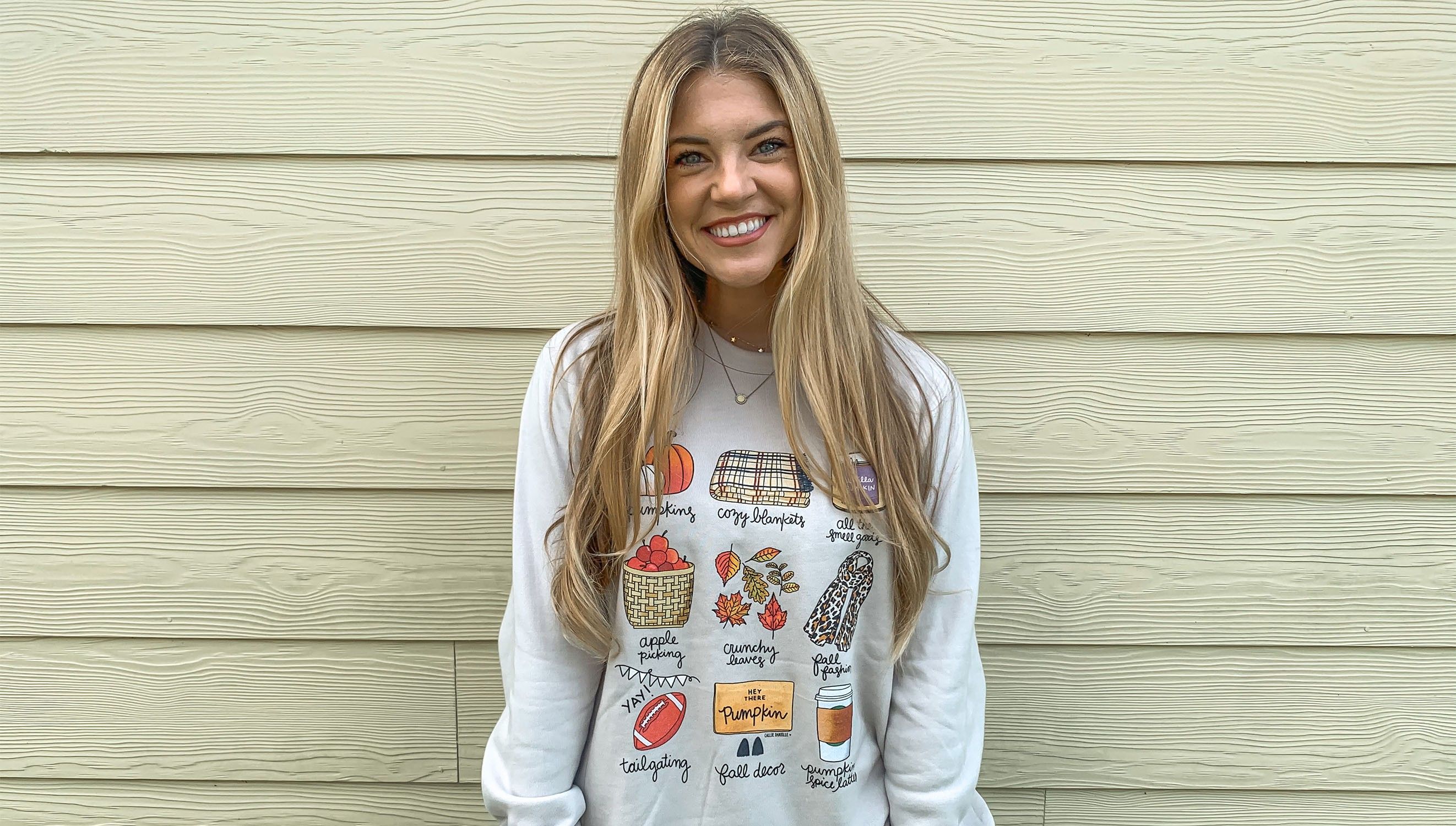 Fall Favorites Sweatshirt - Heather Dust | Callie Danielle