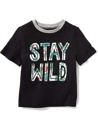 "Stay Wild" Graphic Tee for Toddler Boys | Old Navy US