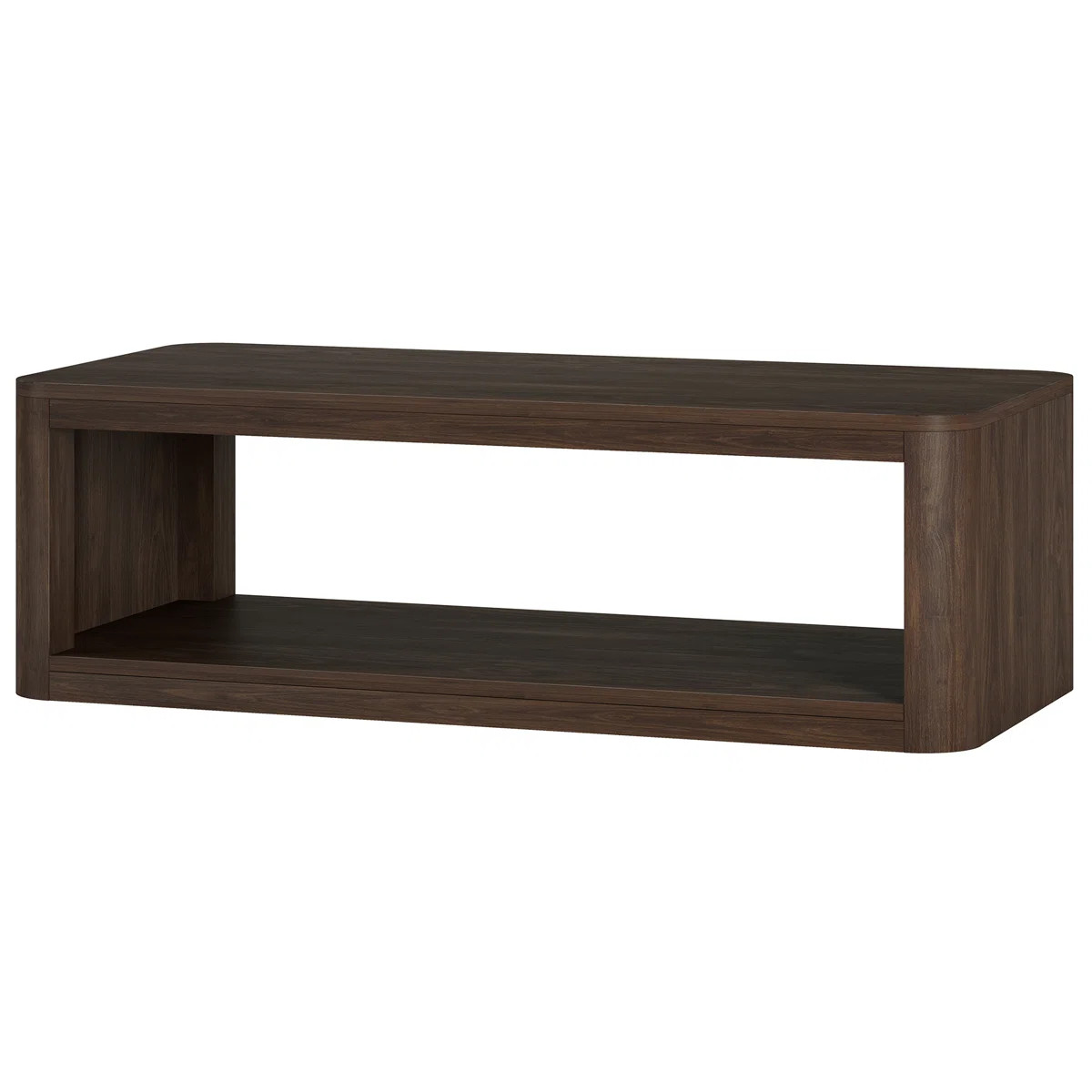 Kellan 47" Wide Rectangular Coffee Table in Grain | Wayfair North America