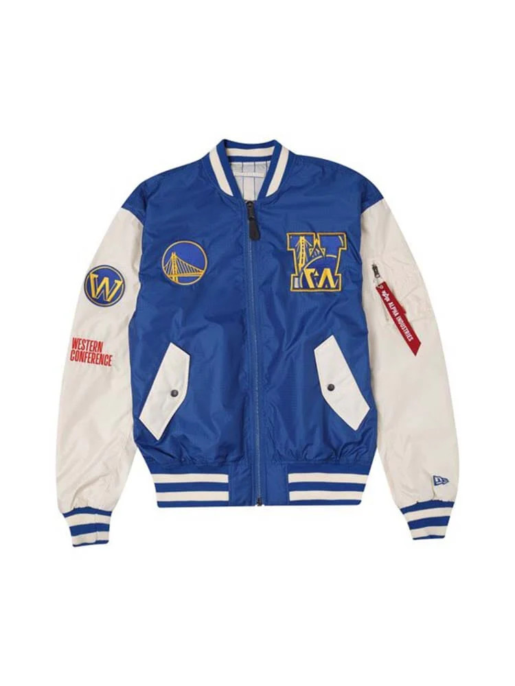 Golden State Warriors L-2B Bomber Jacket | Alpha Industries Inc