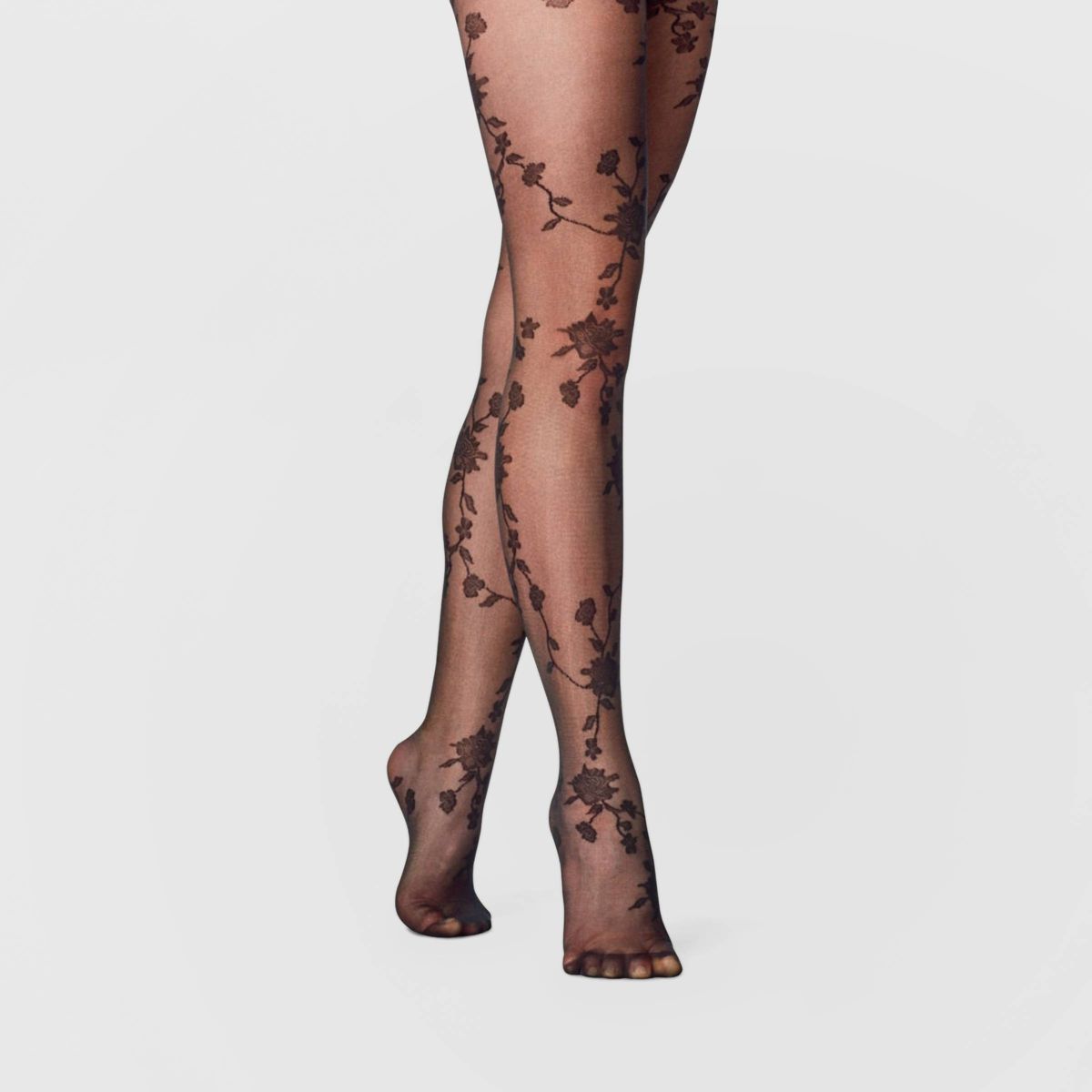 Women's Viney Floral Tights - A New Day™ | Target