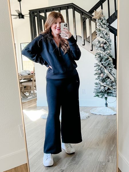 The most comfortable set on sale from spanx. On Oprah’s favorite list! Size medium in both. Spanx outfit. Travel outfit. 

#LTKunder100 #LTKHoliday #LTKsalealert