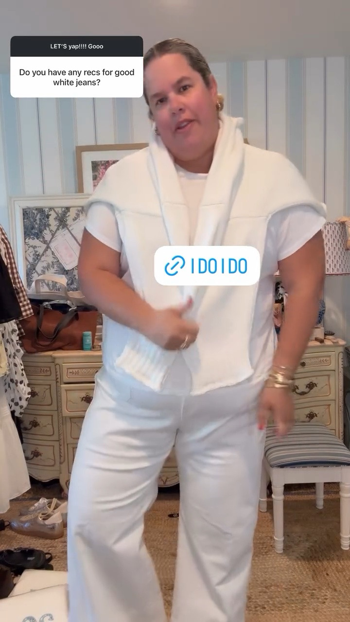 White jeans rec

#LTKootd #LTKSeasonal