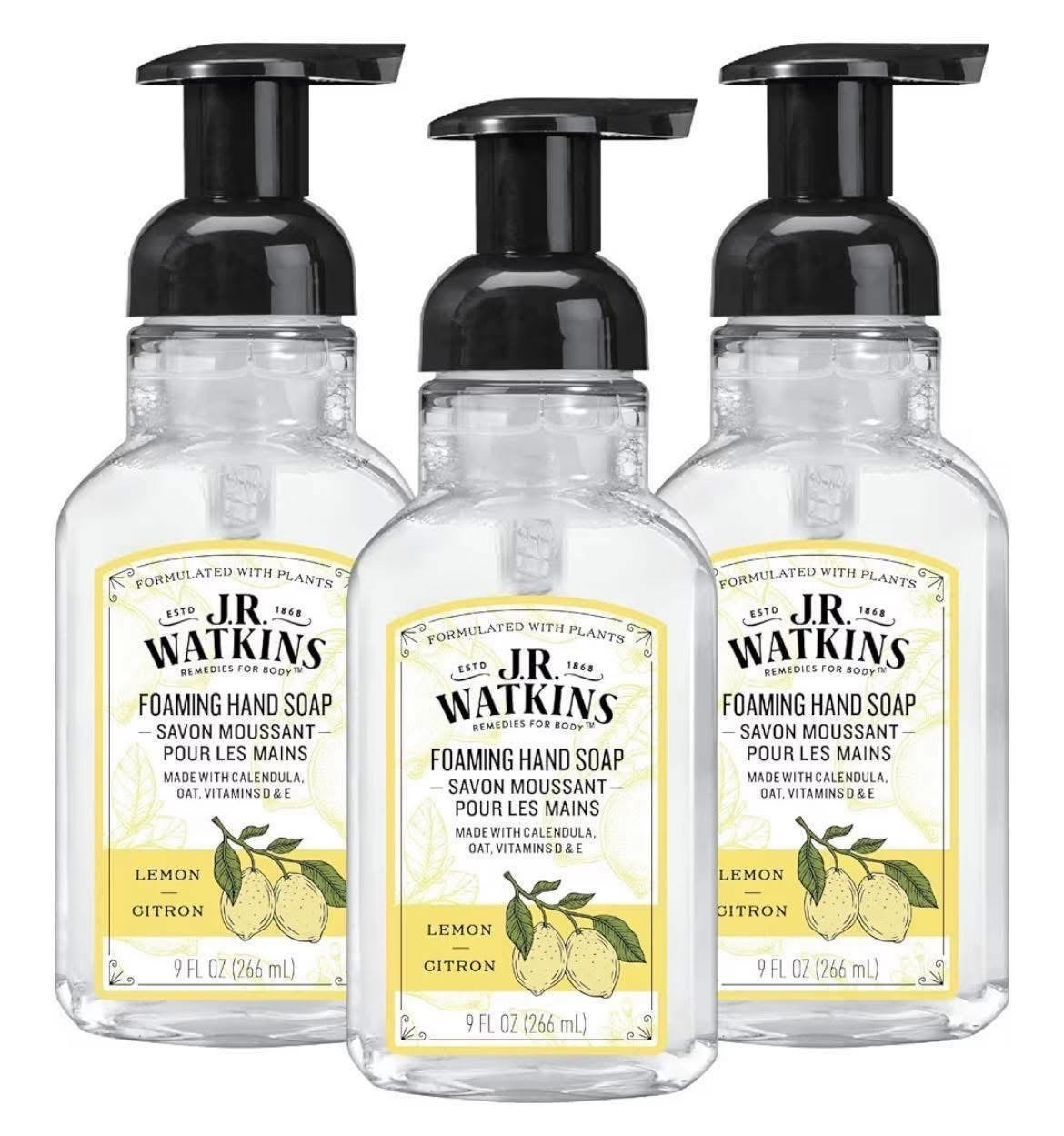 JR Watkins Foam Soap is a favorite in my house since it’s made with all natural ingredients and smells so good!! Amazon has 3 packs of the Lemon 🍋 scent for only $10.44 today, which is an excellent price, as these normally retail for at least $4.99 each! Going fast at this price - has such a lovely, fresh scent!

#LTKSaleAlert #LTKHome #LTKBeauty