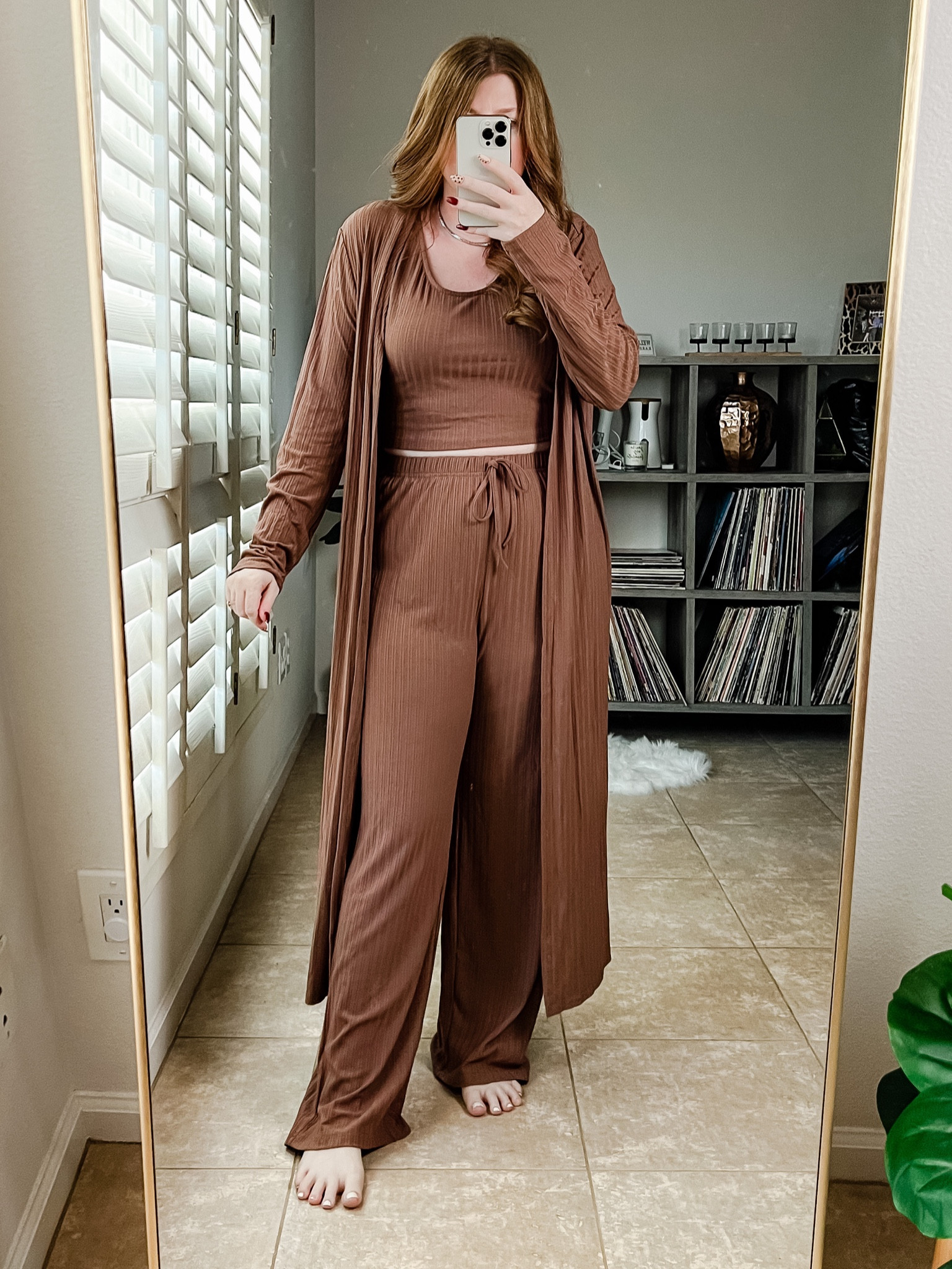 Lounge set from amazon wearing size large. Loungewear. Amazon outfit. Casual outfit. 

#LTKSeasonal #LTKunder50 #LTKstyletip