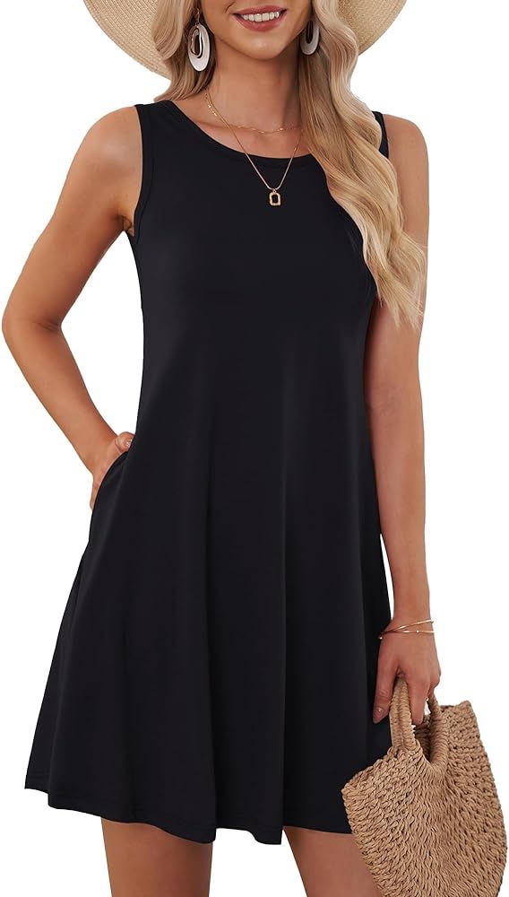 WNEEDU Women's Summer Dress for Women with Pockets 2024 New | Amazon (CA)