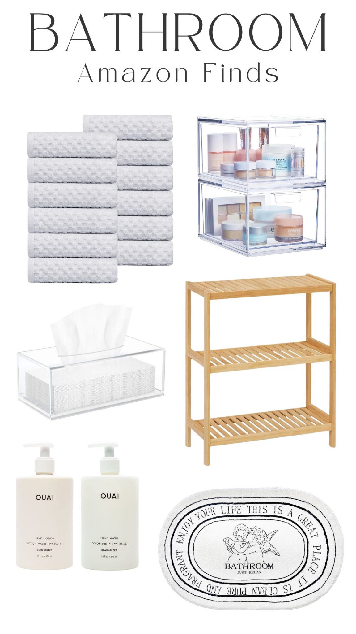 Bathroom Amazon Finds! #LTKbathroom #bathroomaesthetic #bathroomessentials

#LTKhome #LTKunder100 #LTKhome