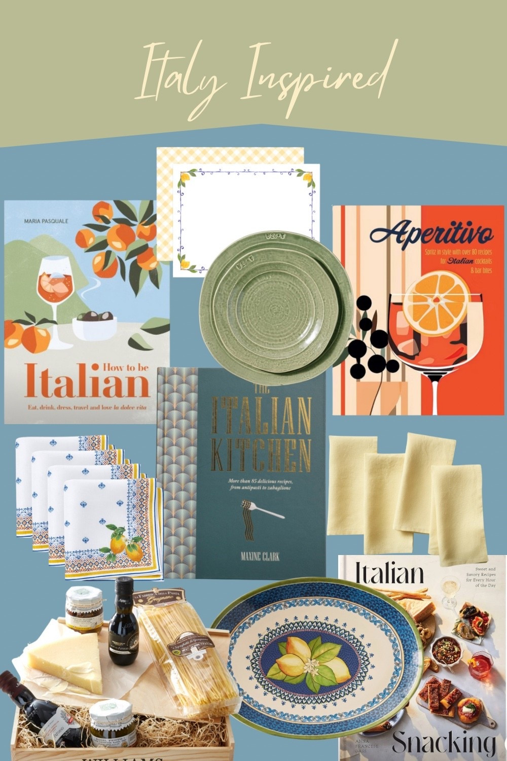 Italian-Inspired Inspiration, Entertaining