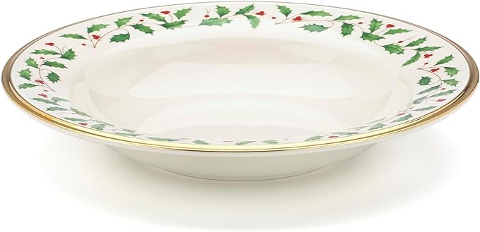Lenox 146504250 Holiday Soup Bowl, Christmas Dinnerware | Amazon (US)