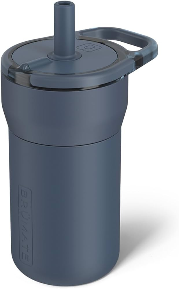 Br\u00fcMate Leap 12oz 100% Leakproof Kids Tumbler with Handle and Silicone Soft Straw | Drop Res... | Amazon (US)