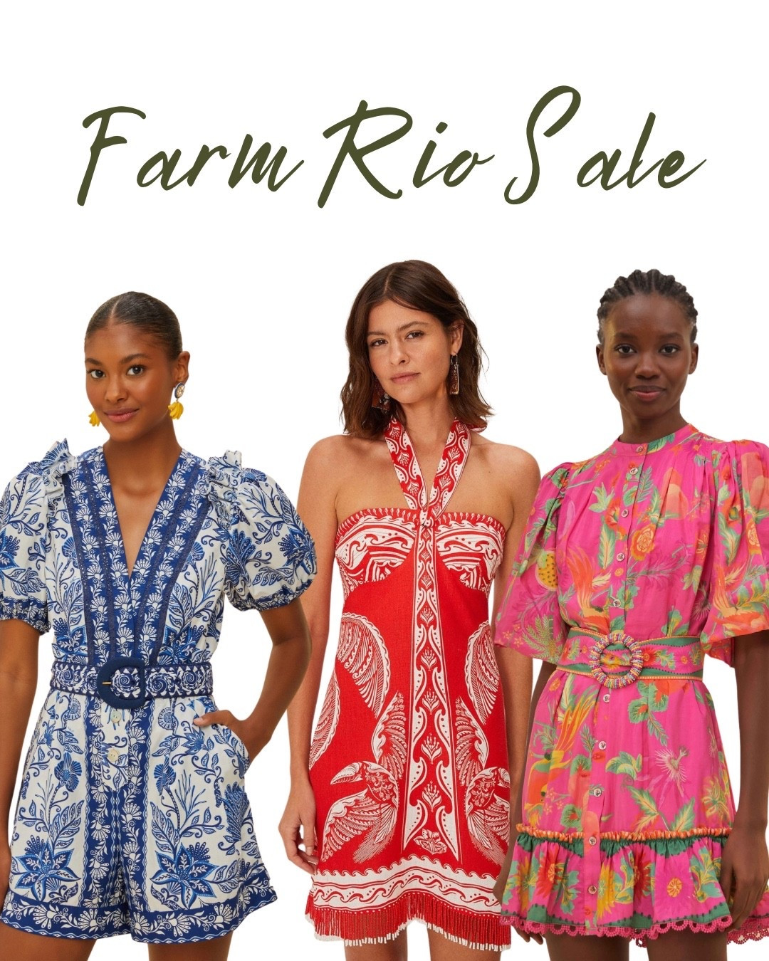 Farm Rio cyber week sale!! Beautiful tropical styles for vacation, resort, and coastal destinations or coastal living.

#LTKCyberWeek #LTKSaleAlert #LTKGiftGuide