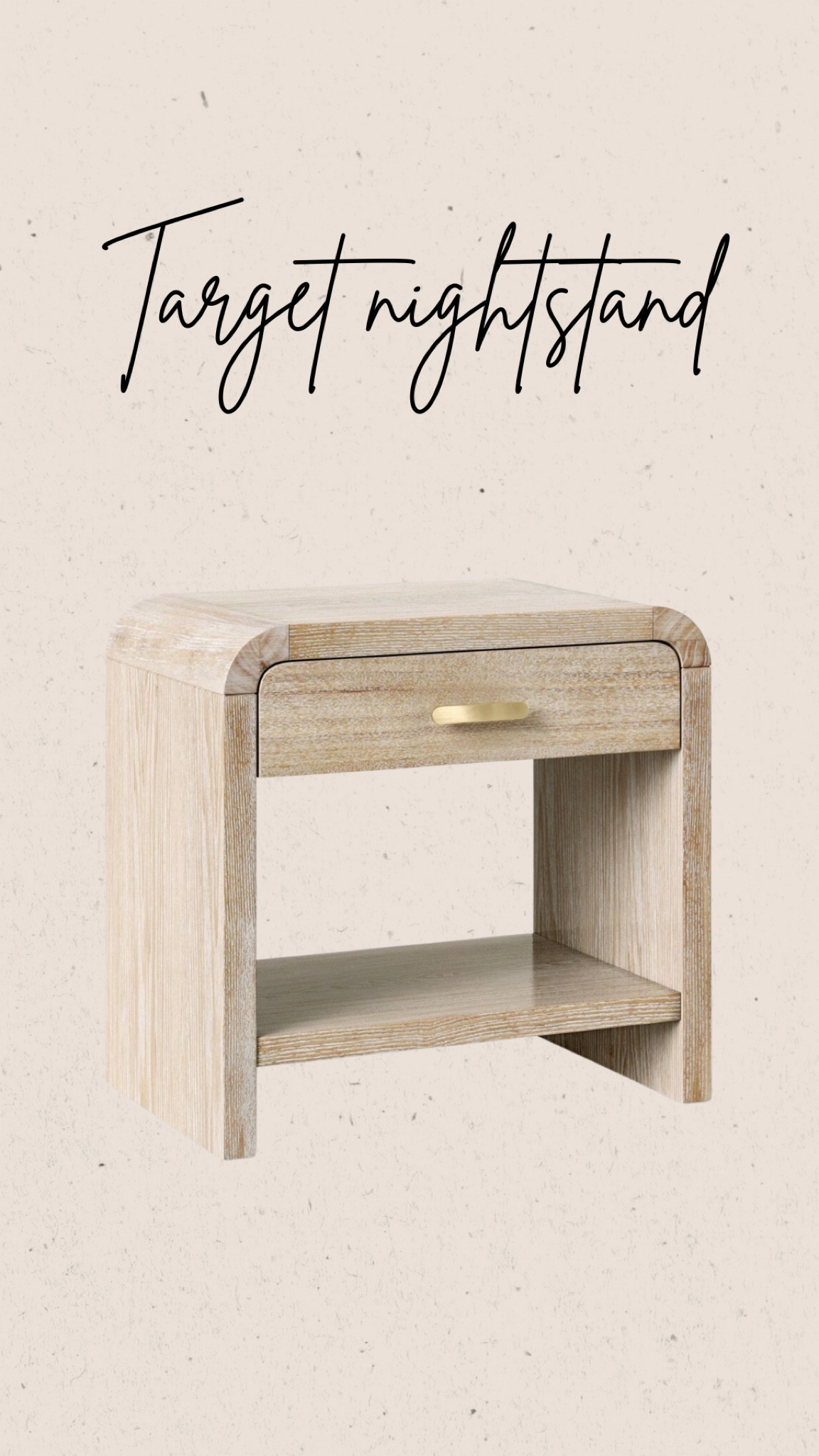 Target nightstand back in stock!!! 

#LTKCyberWeek #LTKhome