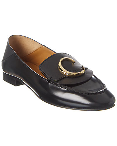 Chloé C Leather Loafer | Gilt