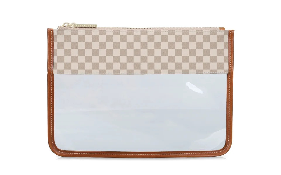 KATIE MONOGRAMMED CLEAR POUCH | Barrington Gifts