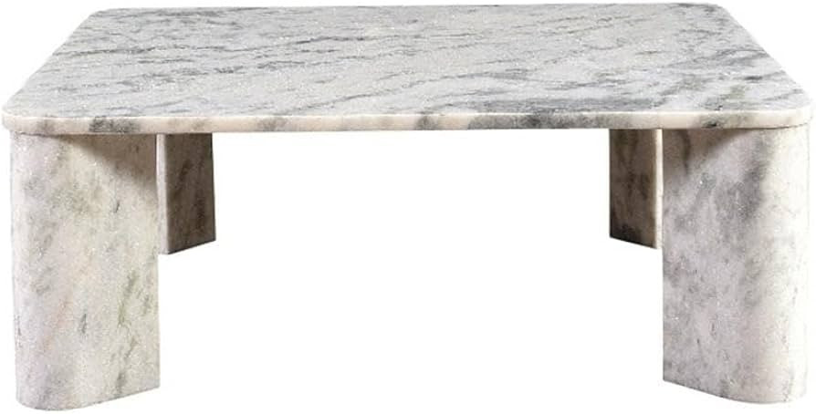 Moe's Home Collection Segment Coffee Table Ashen Grey Stone Coffee Tables | Amazon (US)