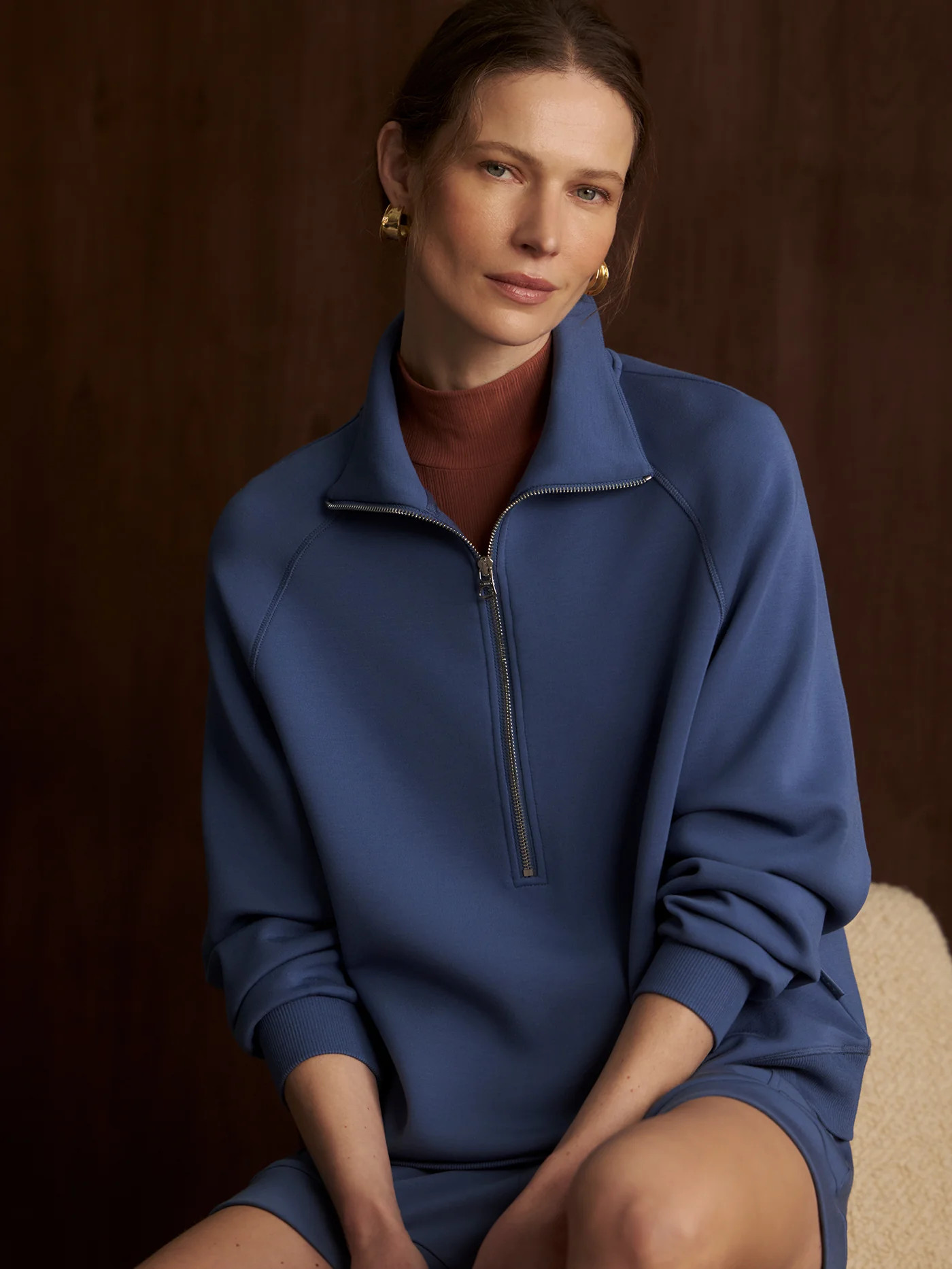 Selene Half Zip Sweat | Varley US | Varley US