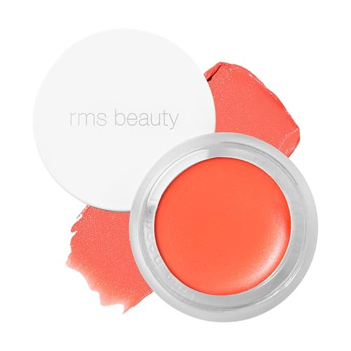 RMS Beauty Lip2Cheek - Organic Multi-Tasking Cream Makeup Provides Natural Skin Tint as Blush, Lip & Cheek Stain, Lipstick - Smile (0.17 Ounce) | Amazon (US)