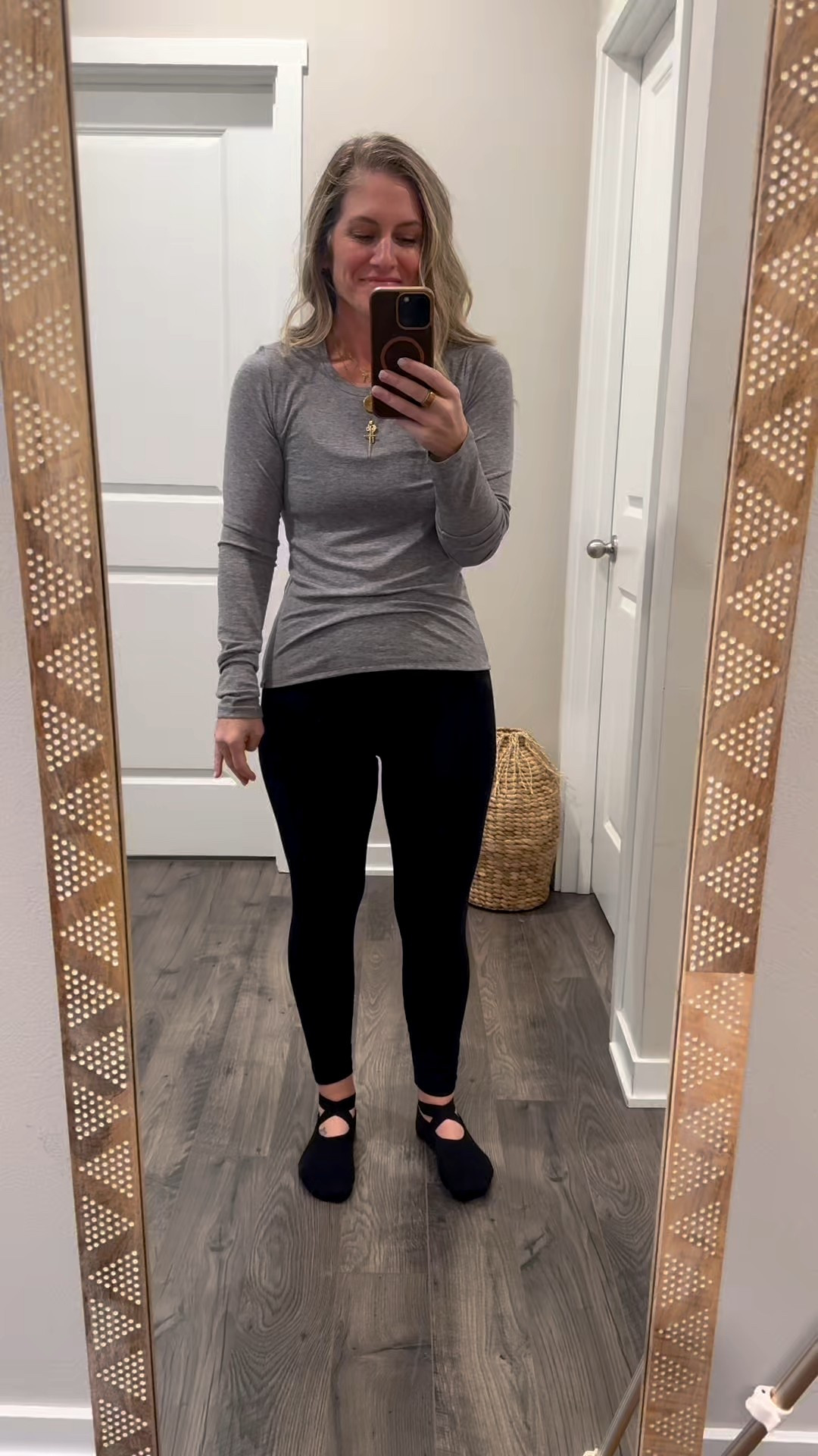 Pilates fit of the night. Wearing a medium in everything  

#LTKActive #LTKOver40 #LTKfitnessgoals