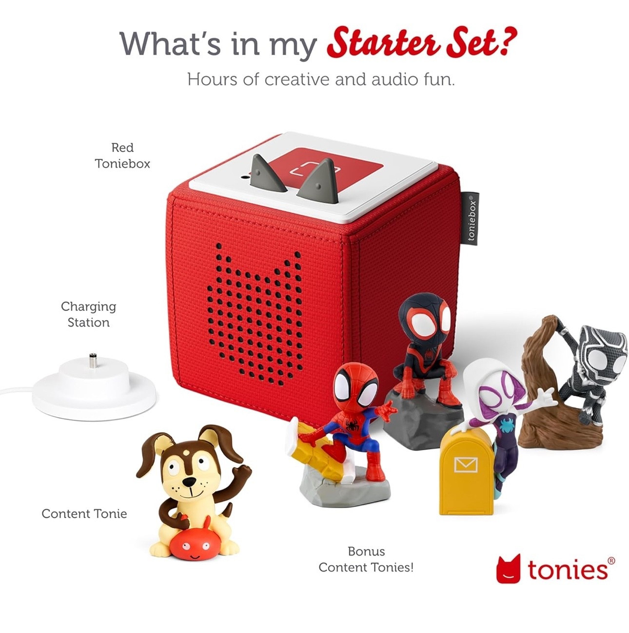 Toniebox Starter Set on lighting deal! So many characters + the toniebox for a steal! 

#LTKFamily #LTKKids #LTKFindsUnder100