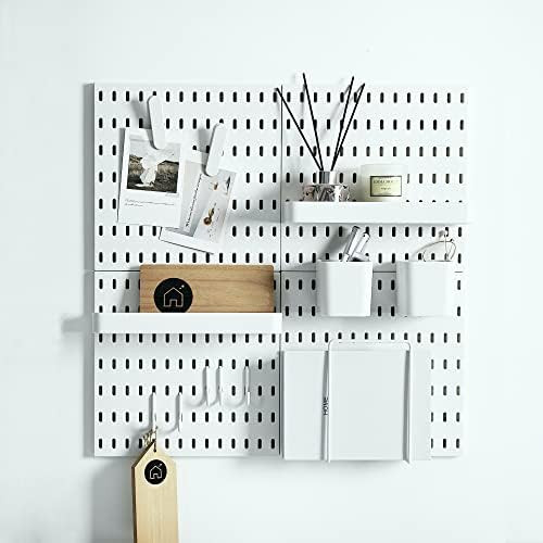 Keepo Pegboard Combination Kit with 4 Pegboards and 14 Accessories Modular Hanging for Wall Organ... | Amazon (US)