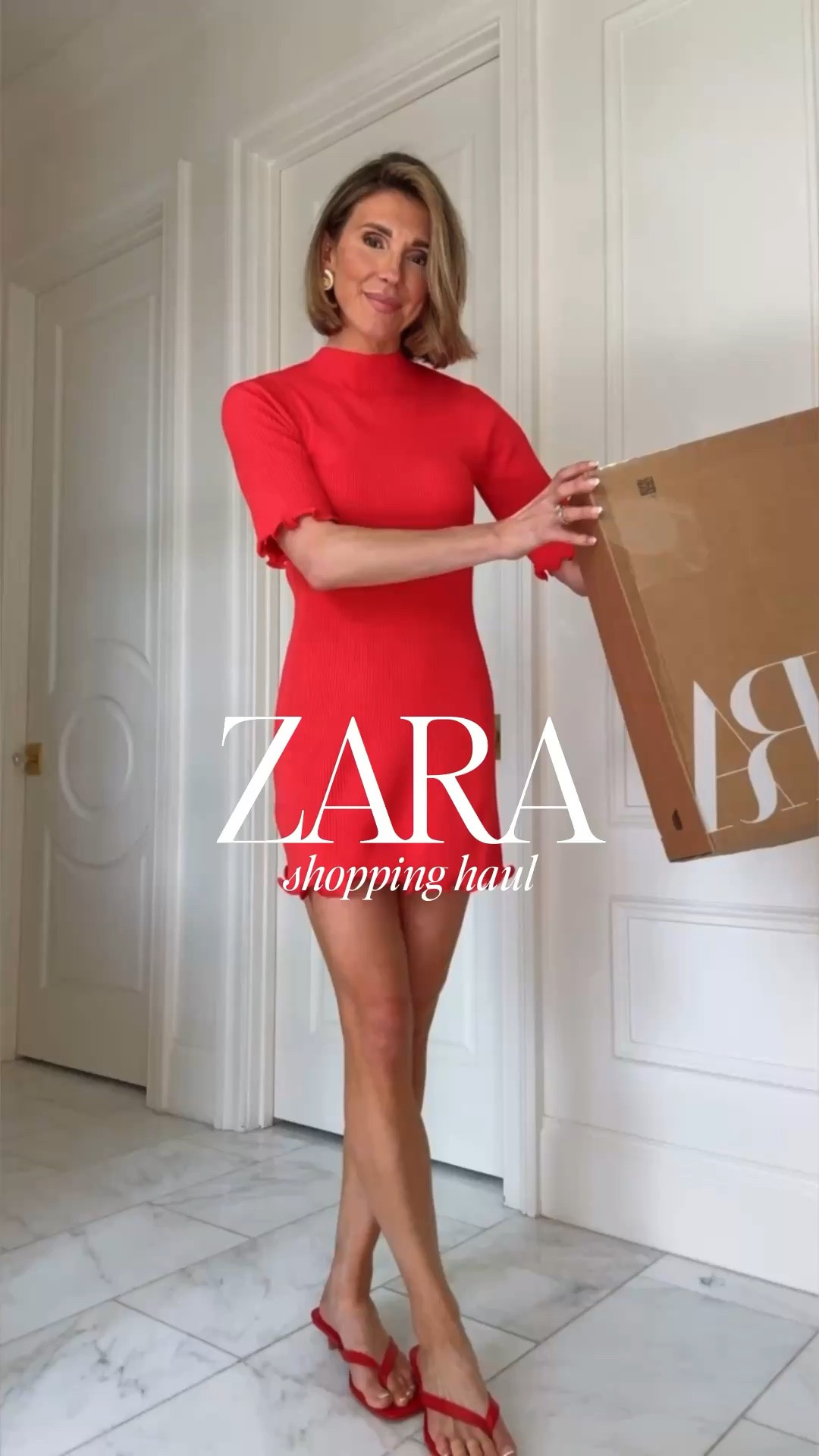 New arrivals @Zara this week! I'm wearing size small in tops and dress and size 25/2 in bottoms