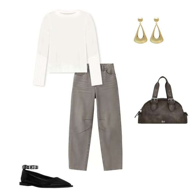 RM Rebecca Minkoff Womens Crew Neck Long Sleeve Pullover Sweater - JCPenney | JCPenney