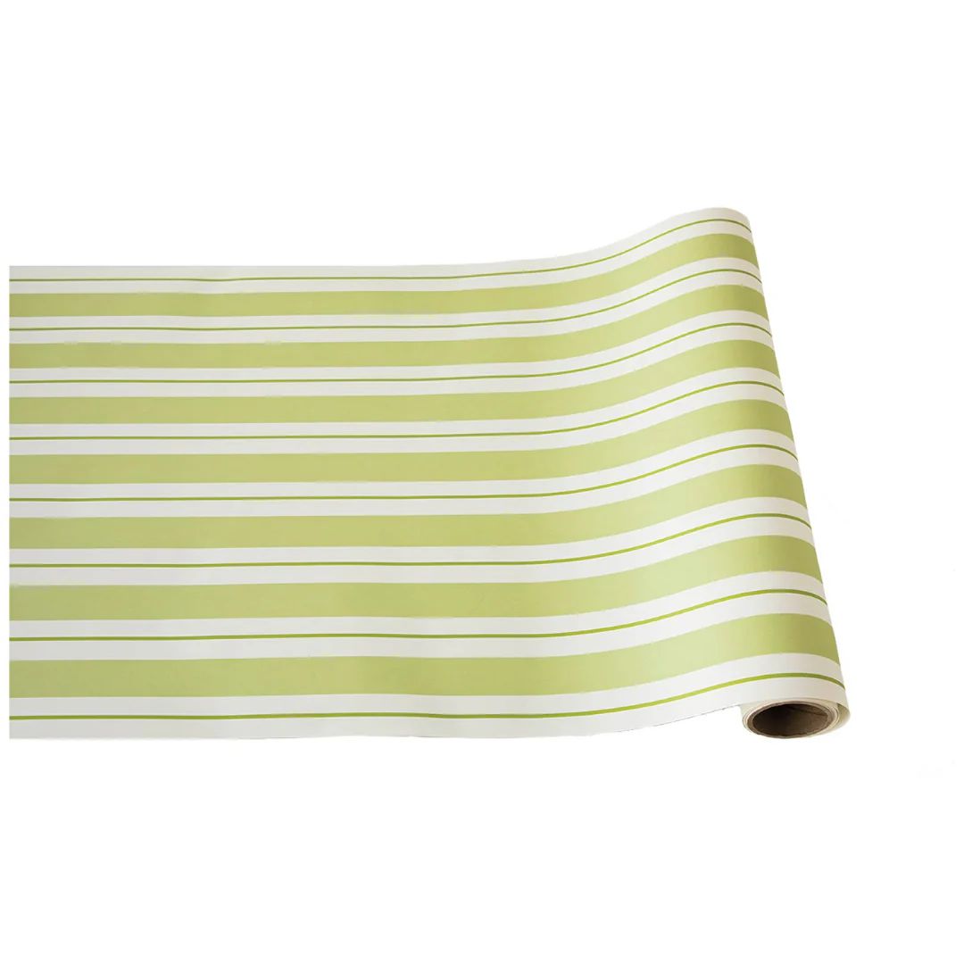 Green Awning Stripe Runner | Ellie and Piper