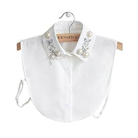 Joyci Diamond Pearl False Collar... | Amazon (US)