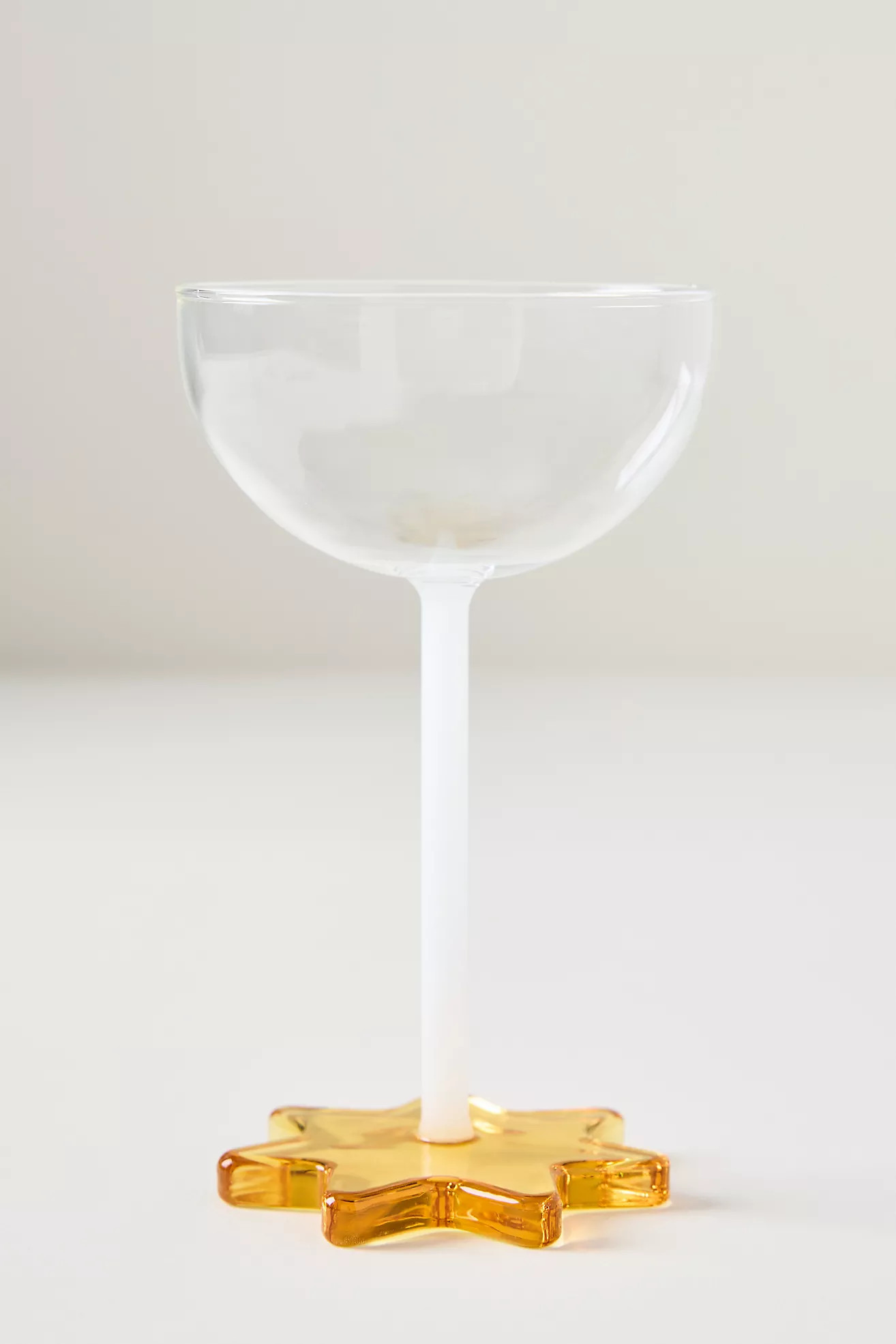 Icon Footed Coupe Glass | Anthropologie (US)
