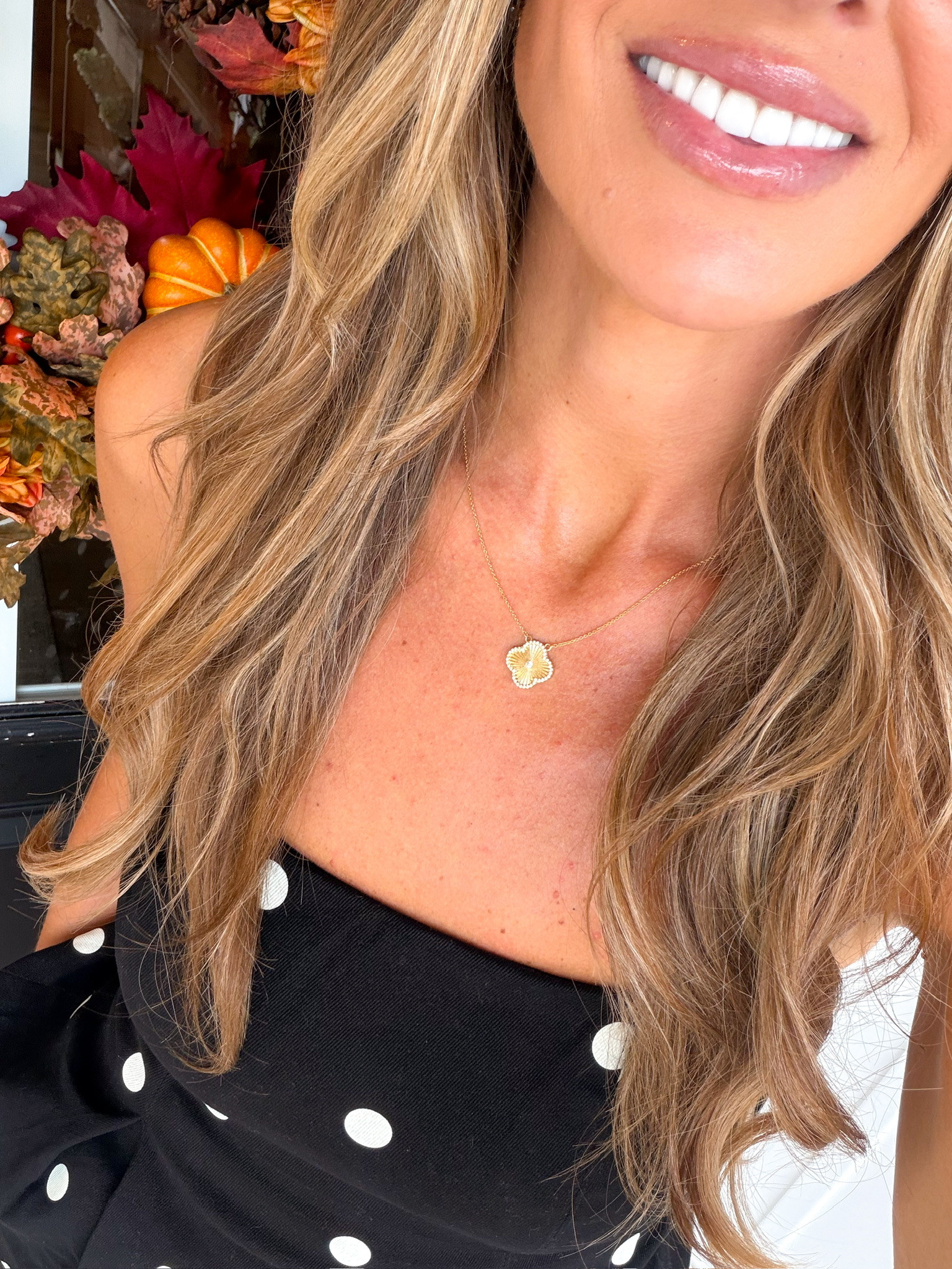 One of my favorite everyday necklaces because it’s delicate enough to wear with everything but still adds that little something. I love it on its own or layered with other gold pieces.

everyday necklace, gold necklace, pendant necklace, dainty jewelry, everyday jewelry, gold jewelry, layering necklace, classic accessories, women’s jewelry, gift idea, TheMomInStyle

#LTKCon #LTKootd #LTKSeasonal