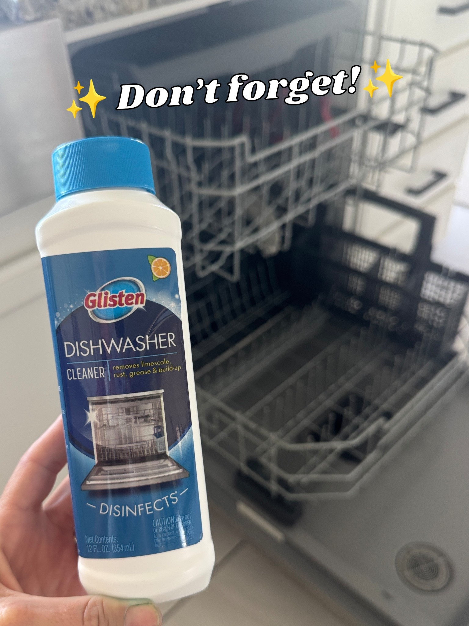 This is your sign to CLEAN your dishwasher! I’ve been testing a few brands of dishwasher cleaning agents over the last year and this one was a true winner! 🧼  (Plus, it’s under $5!!)

#LTKHome #LTKSeasonal #LTKFamily