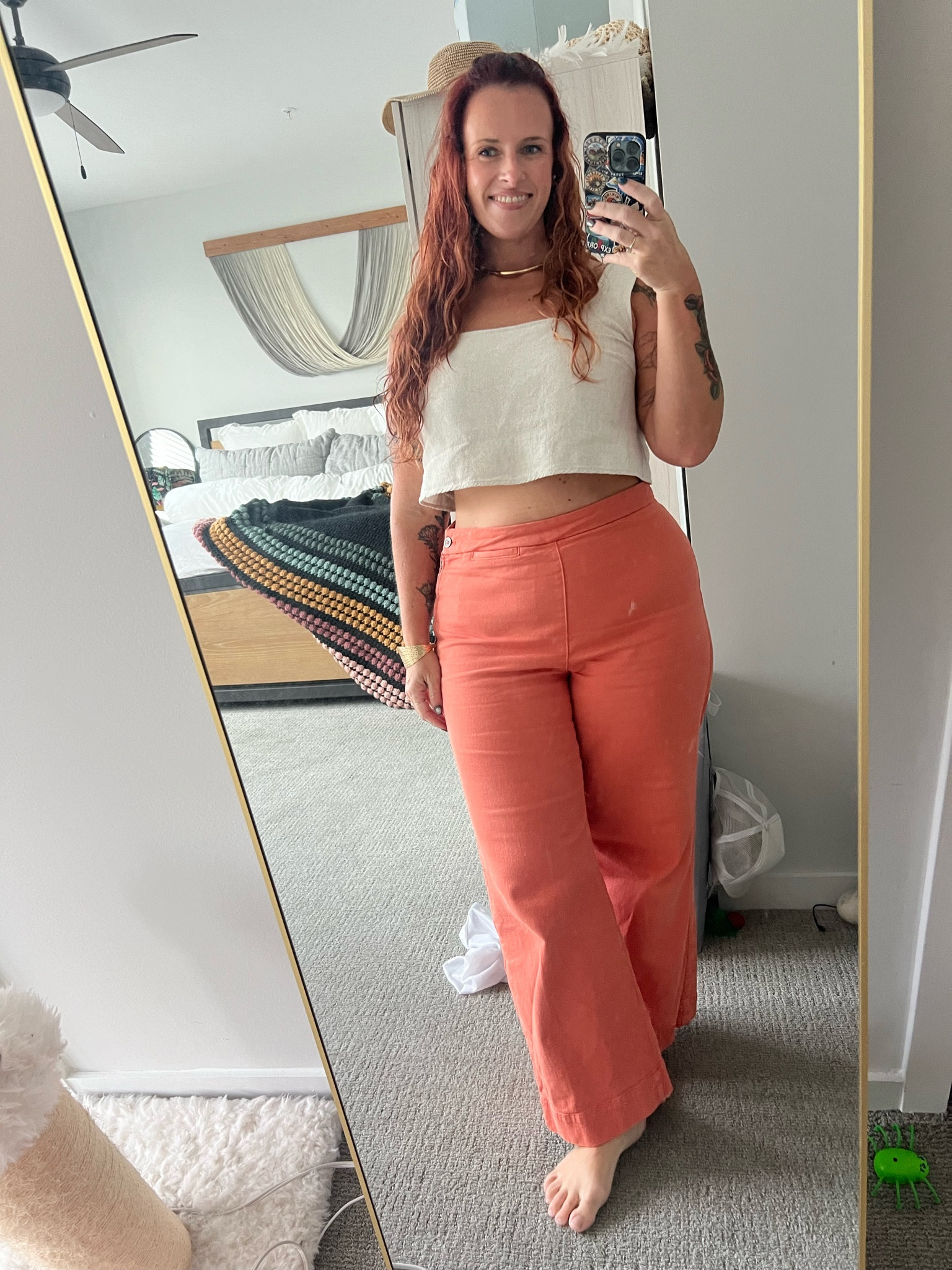 I can’t find these exact pants anywhere but the linked pants from Chicos are so close. This is my “scandalous”, “unprofessional” outfit for my daughter’s high school orientation today  

#LTKOver40 #LTKBacktoSchool #LTKSeasonal