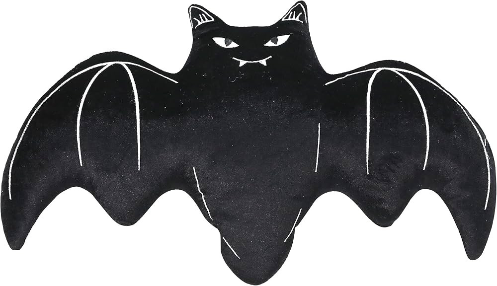 Ashland Bat Shaped Accent Pillow, Halloween Decorations | Amazon (US)