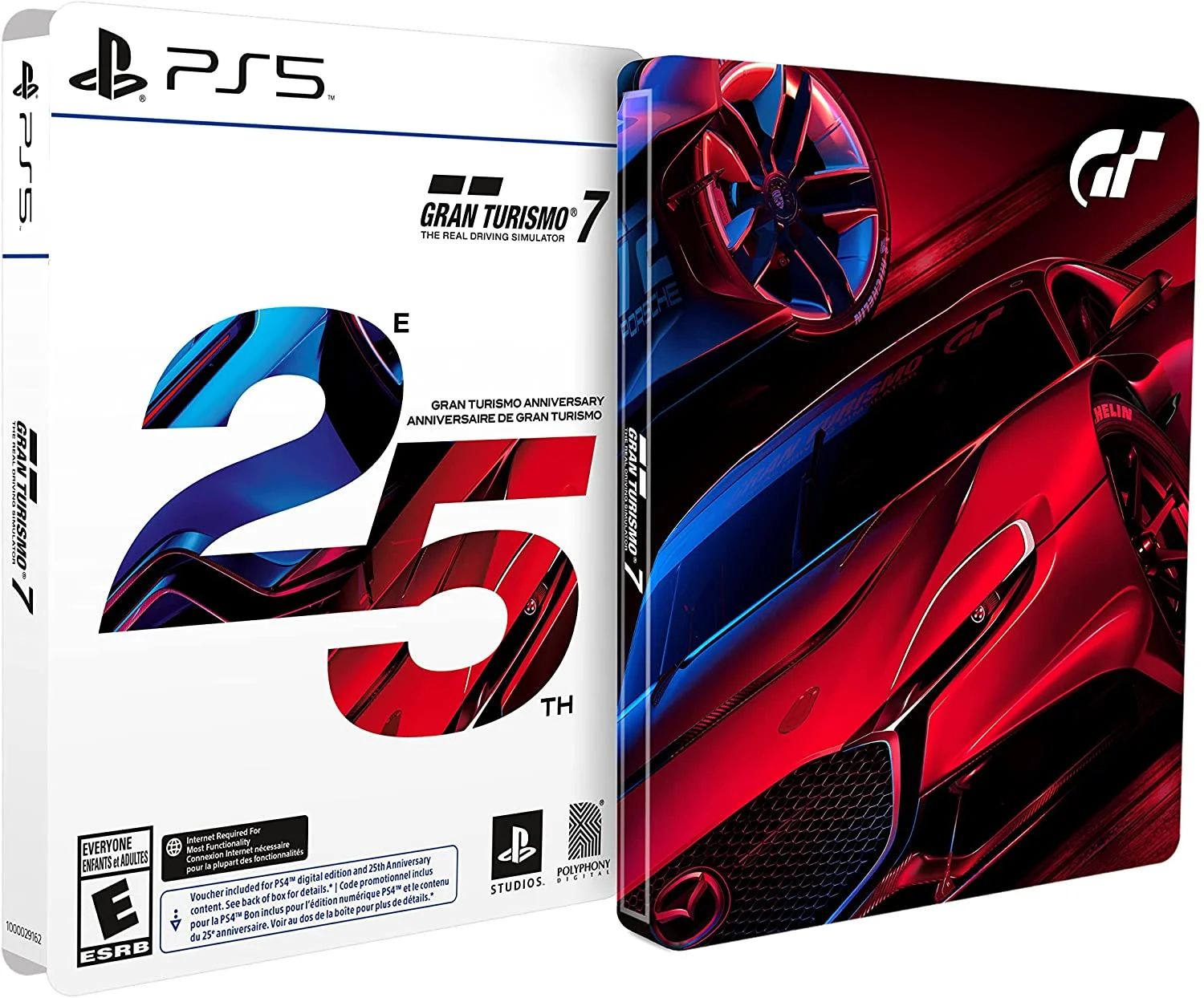 Gran Turismo 7– 25th Anniversary Edition PS5 Disc & PS4 Entitlement | Walmart (US)
