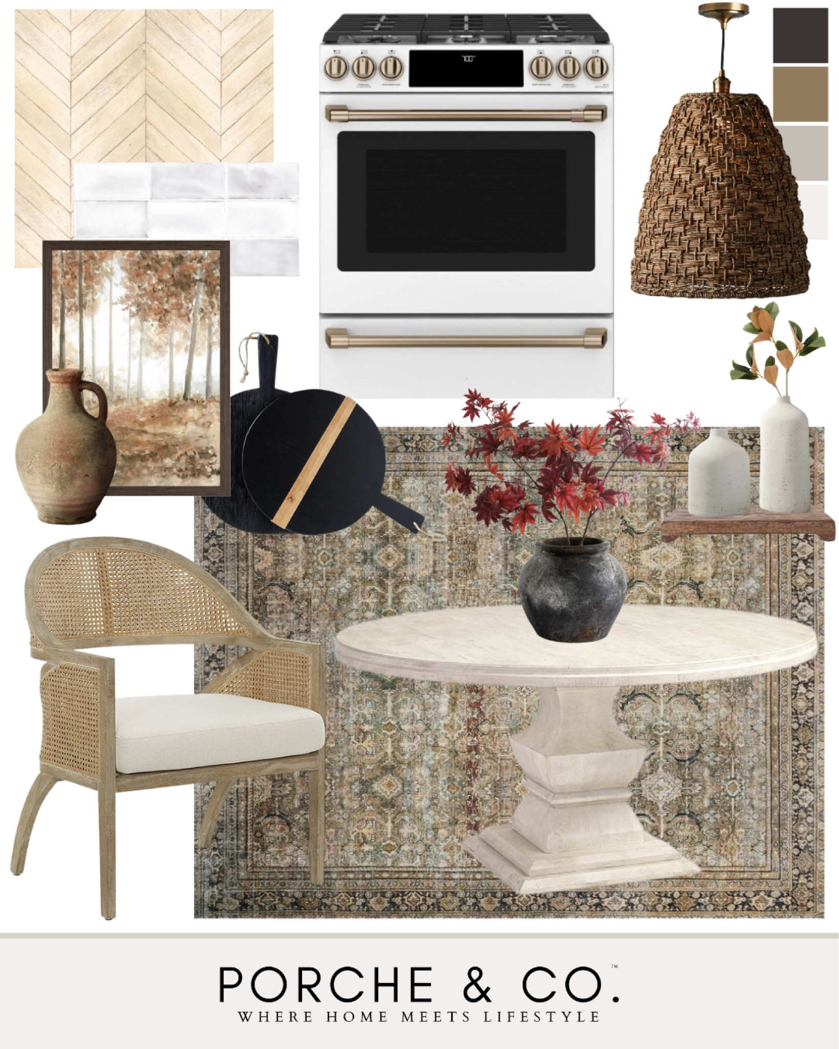 Kitchen design, kitchen mood board, kitchen decor, kitchen nook, dining table, dining chair #kitchen #moodboard 

#LTKSeasonal #LTKstyletip #LTKhome