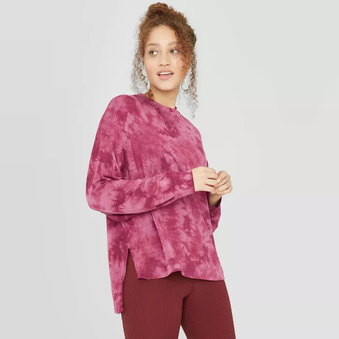 Women's Cozy Long Sleeve Sweatshirt - JoyLab™ | Target