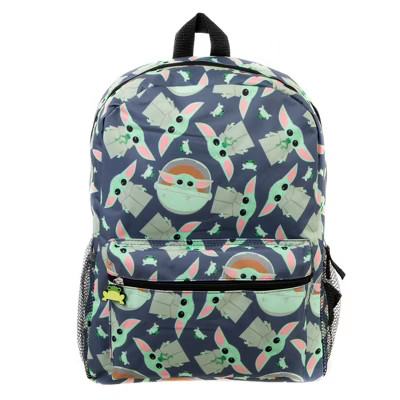 Star Wars Mandalorian Kids Baby Yoda All Over Print Backpack for Kids | Target