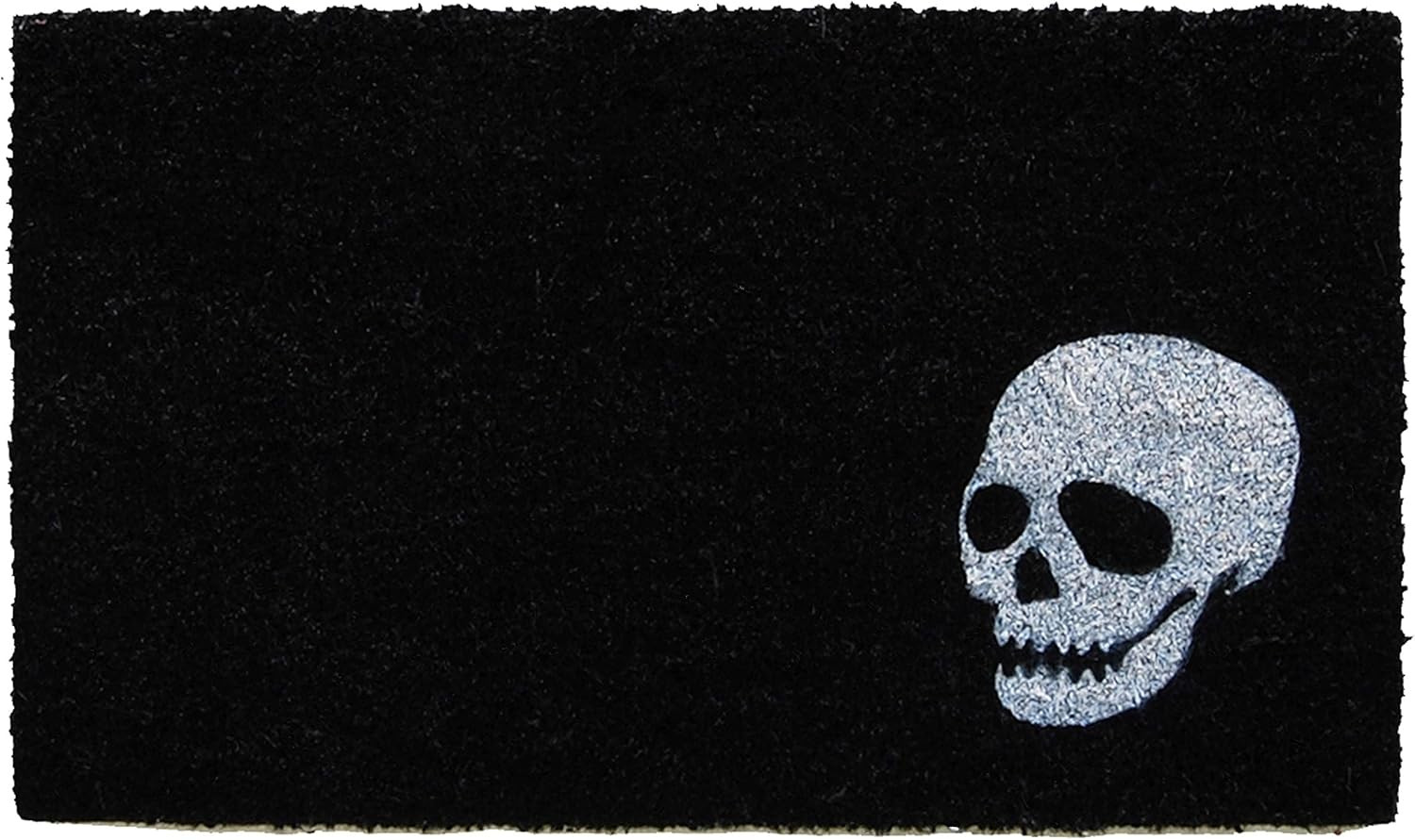 Calloway Mills 153601729 White Skull Doormat, 17" x 29", Black/White | Amazon (US)
