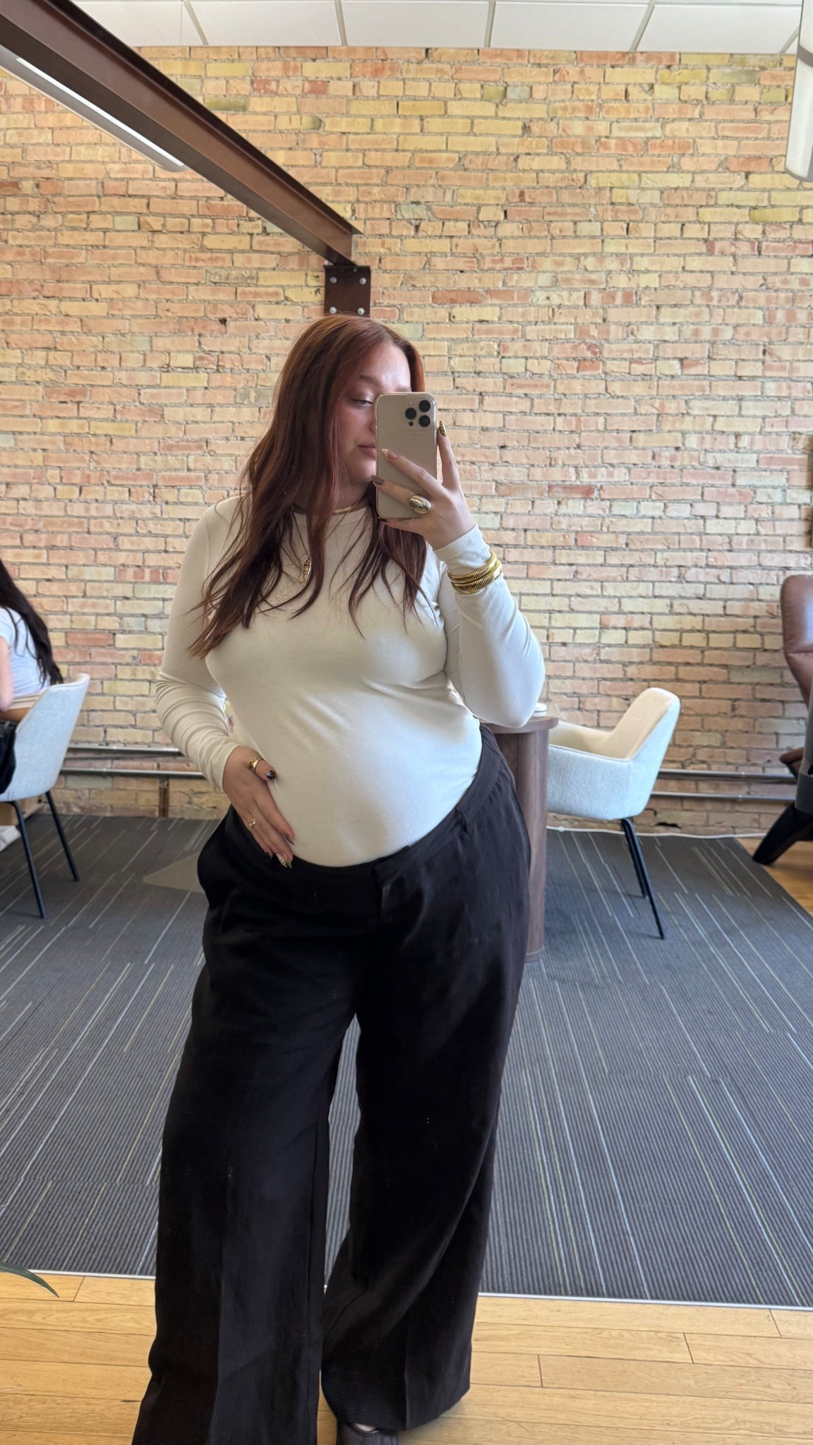 My new favorite bump friendly fall outfit! 

#LTKBump #LTKSeasonal #LTKFindsUnder50