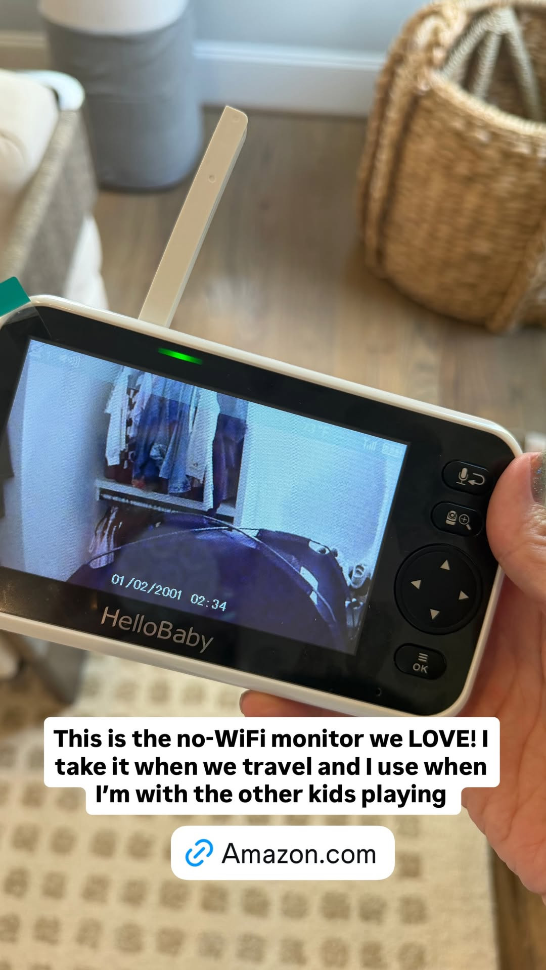 This is the no-WIFI monitor we LOVE!  

 #LTKHome #LTKTravel #LTKBaby