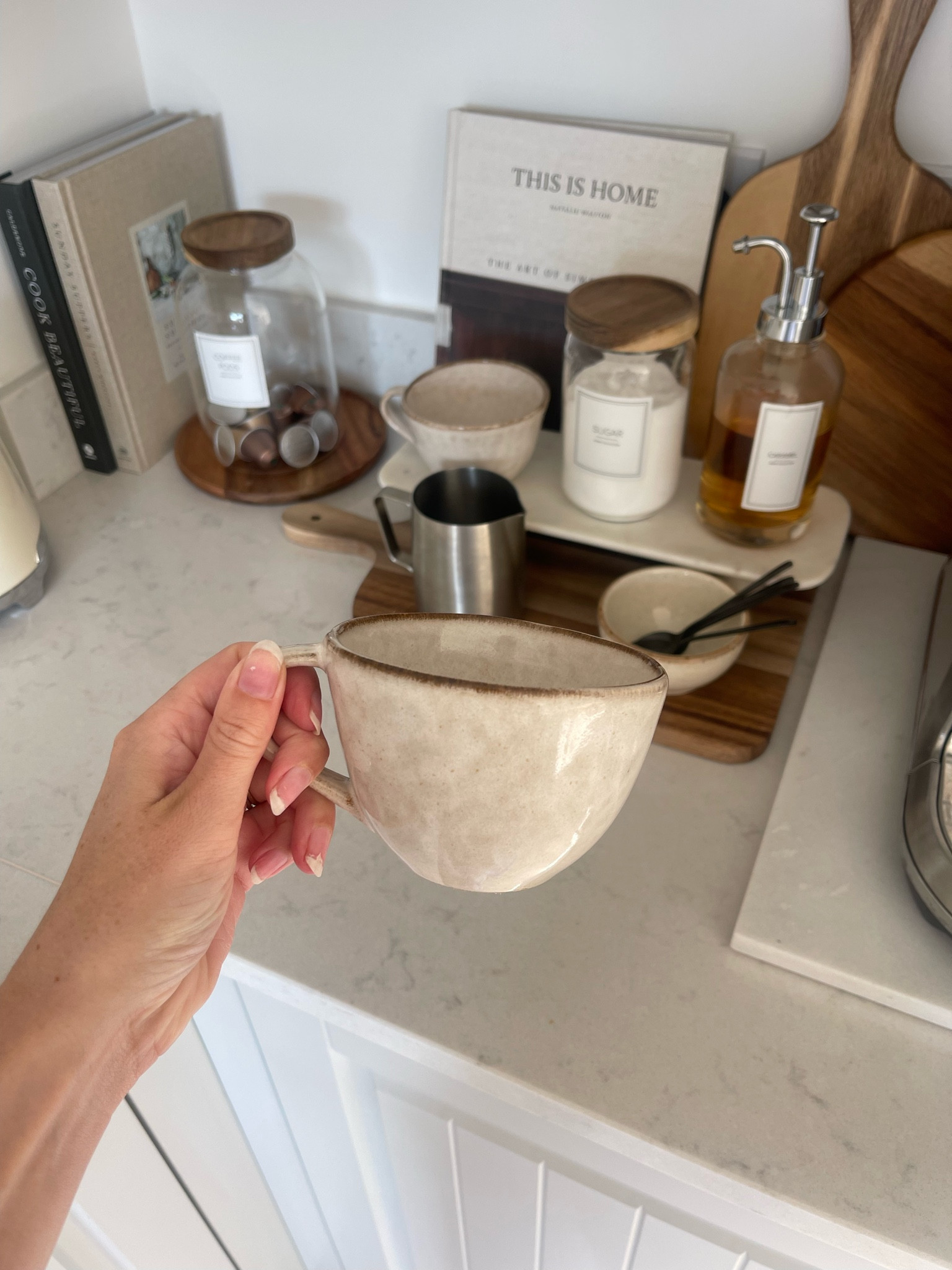 Favourite coffee mugs are back in stock 👏🏻☕️ 

H&M home, coffee mugs, home decor, kitchen decor, neutral home 

#LTKFind #LTKunder100 #LTKhome