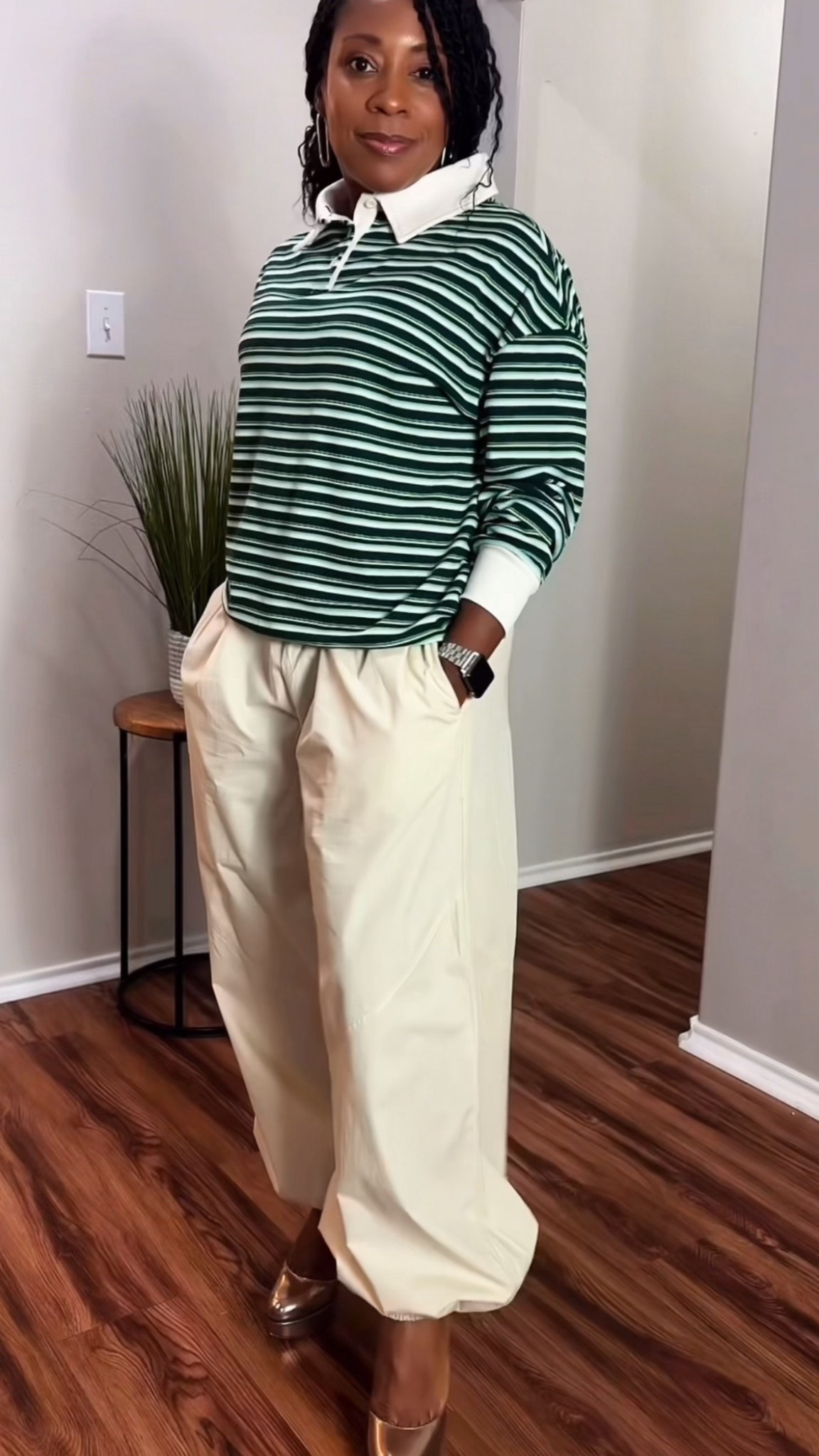 Threw this on for errands and ended up feeling way too cute to go straight home😁
#CasualOutfit #RugbyShirt #LTKStyle

#LTKFindsUnder50 #LTKOver40 #LTKHoliday