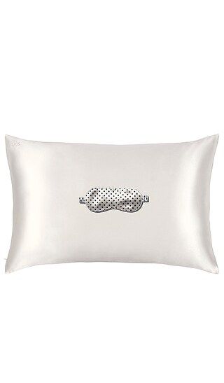 Pure Silk Beauty Sleep Gift in White & Polka Dot | Revolve Clothing (Global)