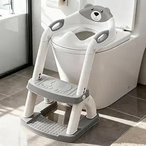 SKYROKU Potty Training Toilet, 2-in-1 Anti-Slip Seat with Step Stool | Wide anti-slip base holds ... | Amazon (US)