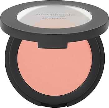 bareMinerals Gen Nude Powder Blush, Mineral-Based Pressed Blush Powder, All Day Wear, Buildable C... | Amazon (US)