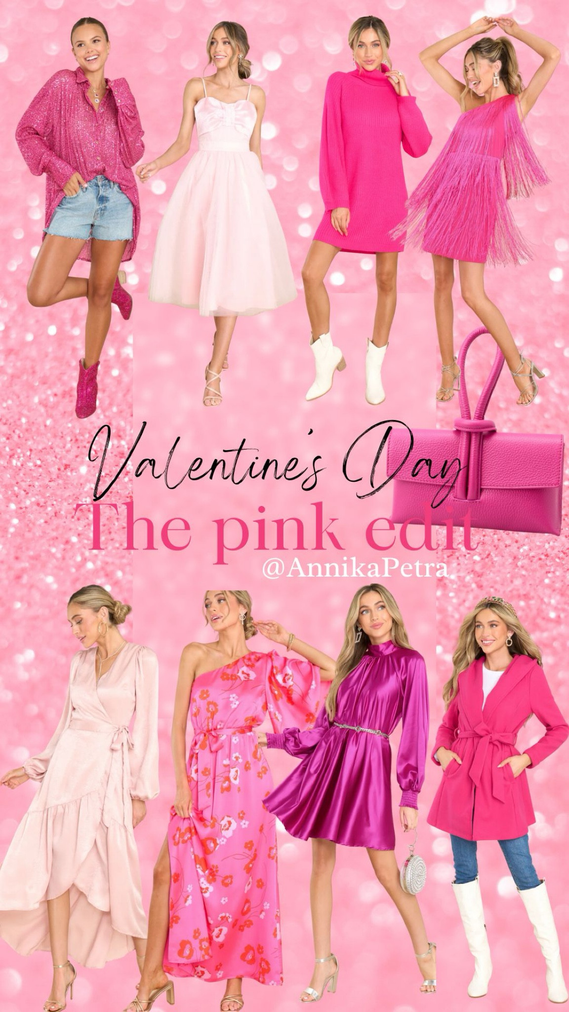 Valentine’s Day, Pink edit 💖 the most glamorous clothing that will make you feel like the beauty you are!

#LTKHoliday #LTKSeasonal #LTKsalealert
