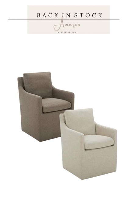 Affordable accent chair or dining chair from amazon. Linen chair, cream chair, colored accent chair

#LTKsalealert #LTKhome #LTKstyletip