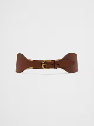 Leather Corset Belt | Banana Republic Factory