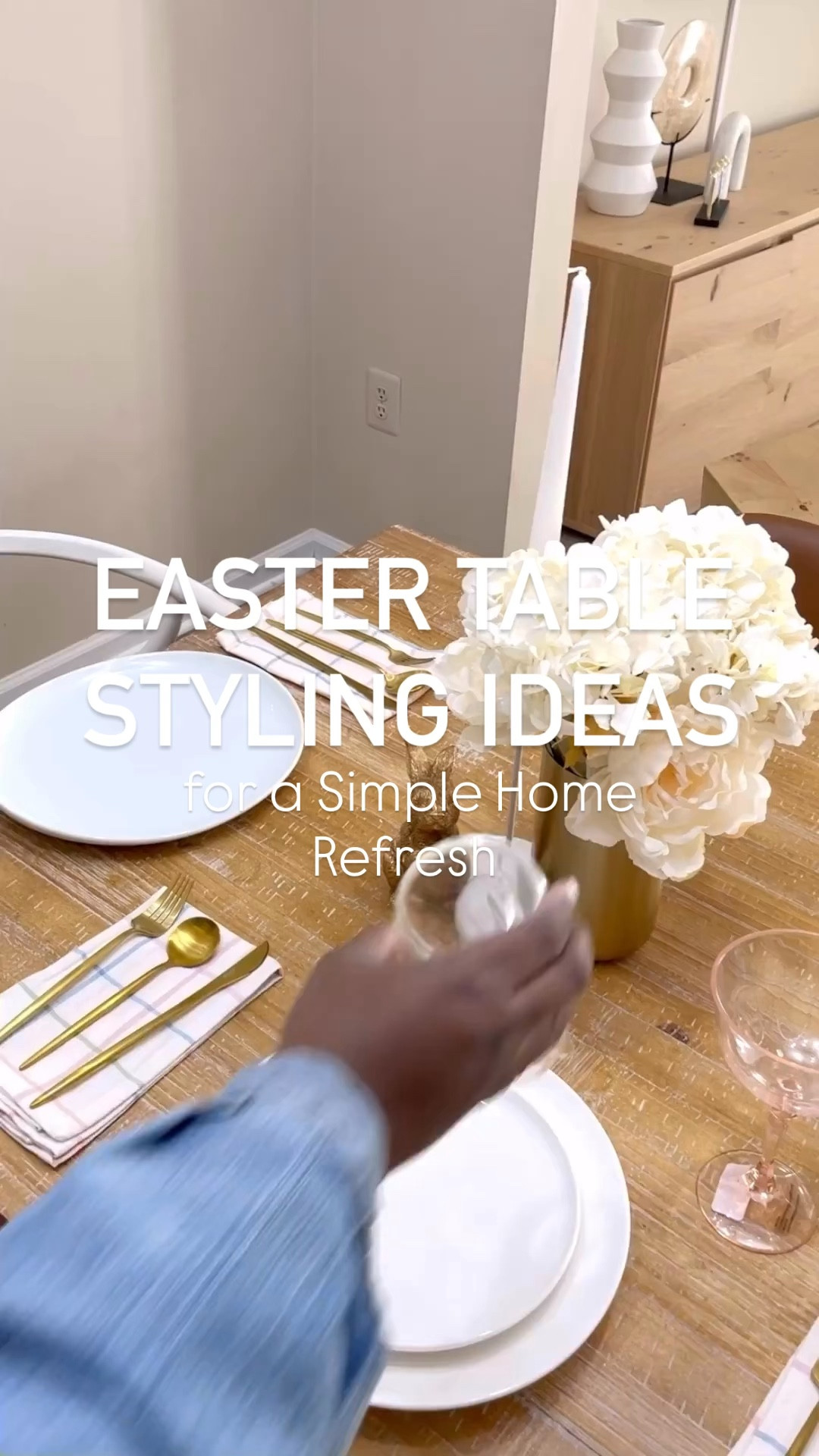 I always think the table sets the tone for the gathering. Keeping it light, fresh, and a little seasonal makes the whole space feel more inviting for everyone. #eastertablescape #holidaytable #diningtabledecor #springdecor #ltkhome #tablescapestyle #homedecorideas #entertainingstyle #easterdecor #springhome

#LTKHome #LTKSeasonal #LTKmomlife