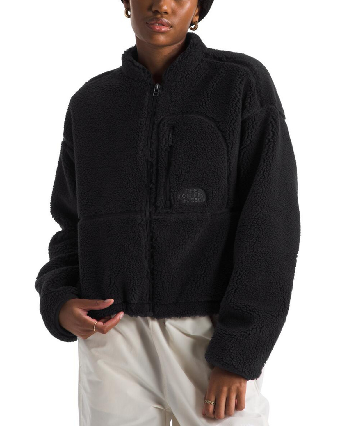 The North Face Women's Extreme Pile Fleece Jacket - Black | Macy's